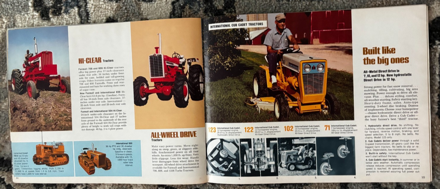 International Harvester Buyers Guide For Summer & Fall 1967 Brochure DCPA26