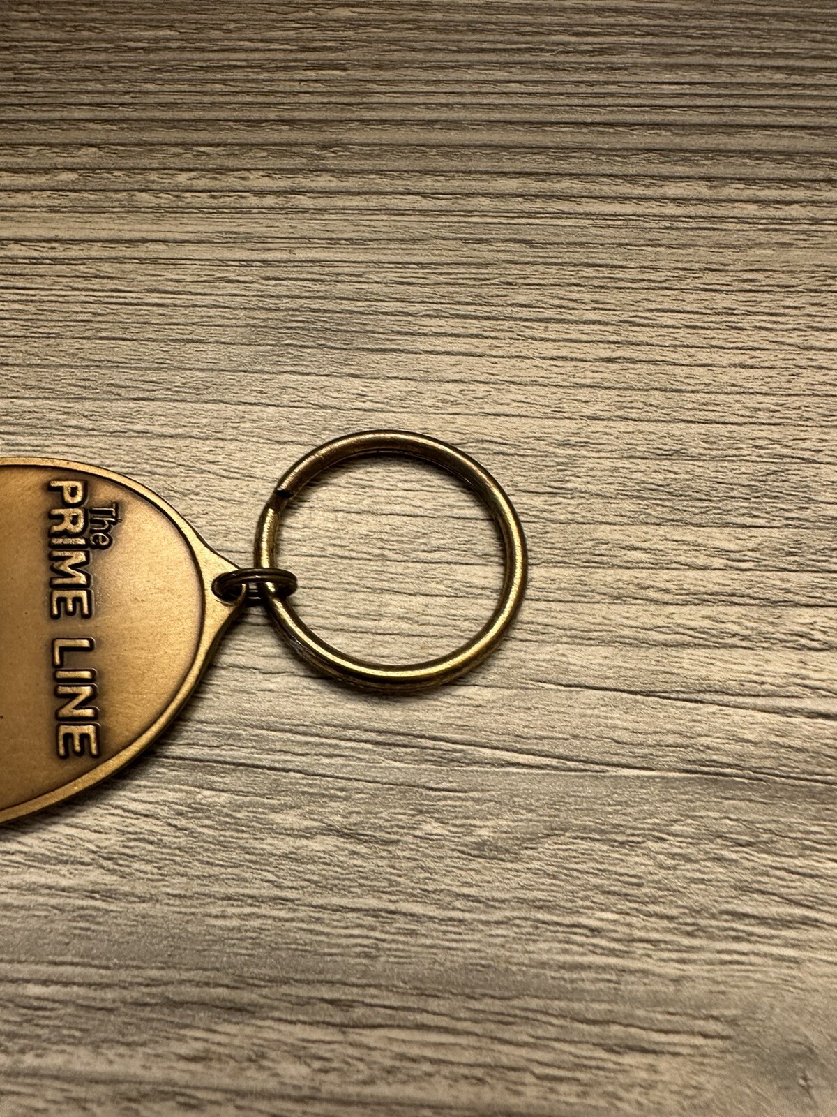 Vintage 1986 Hesston Prime Line Limited Edition Metal Key Chain