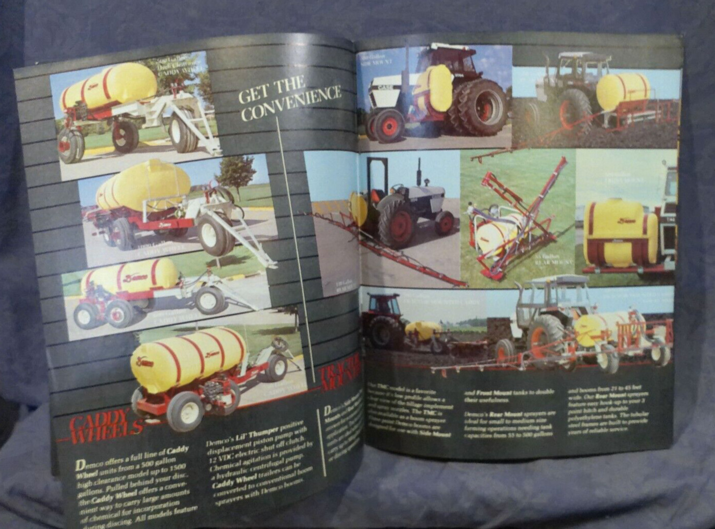 Demco « Get The Leader » Application Equipment And Gravity Wagons Sales Brochure