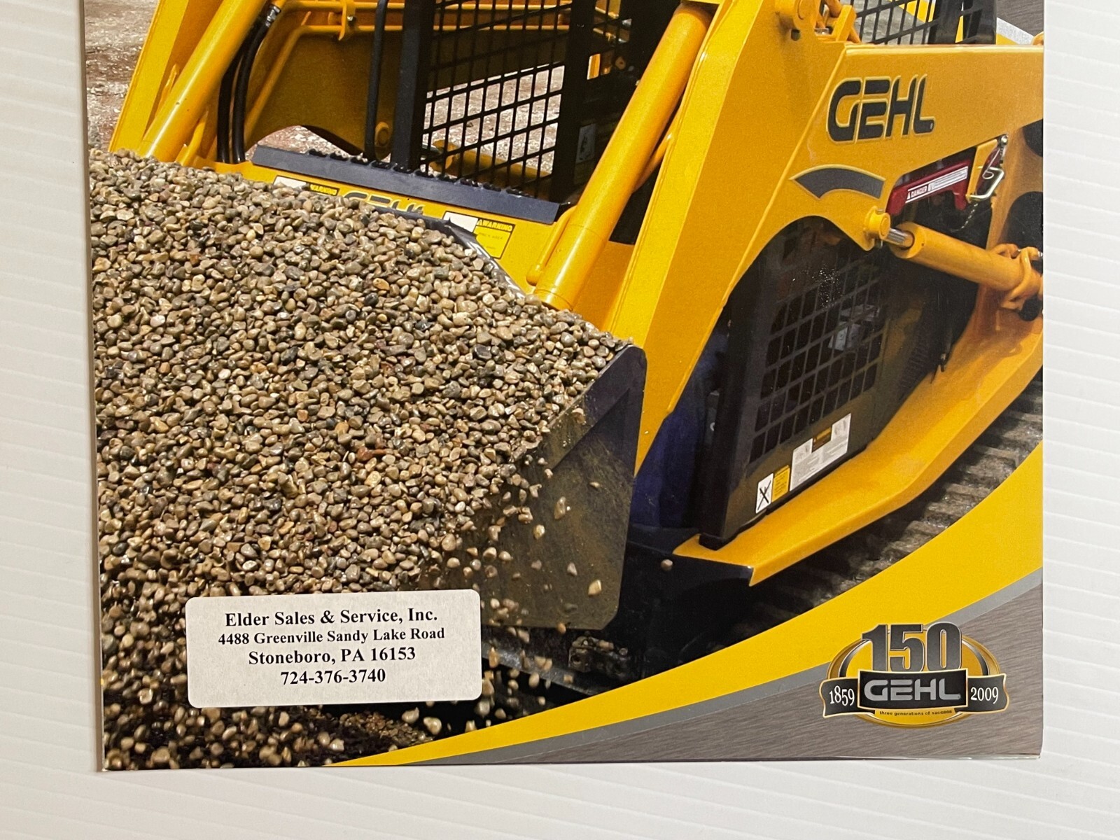 GEHL – Skid Loader Buckets Sales Brochure (Original Brochure) *2009*