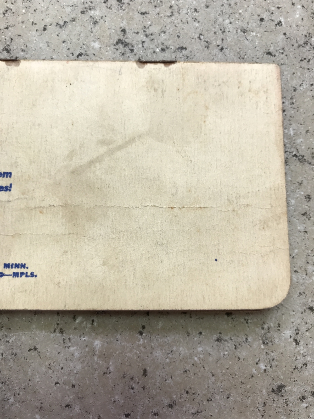 Vintage Rare Farm-Oyl Memo Pad Tractor Motor Oil Guide Brouchure Hand Booklet