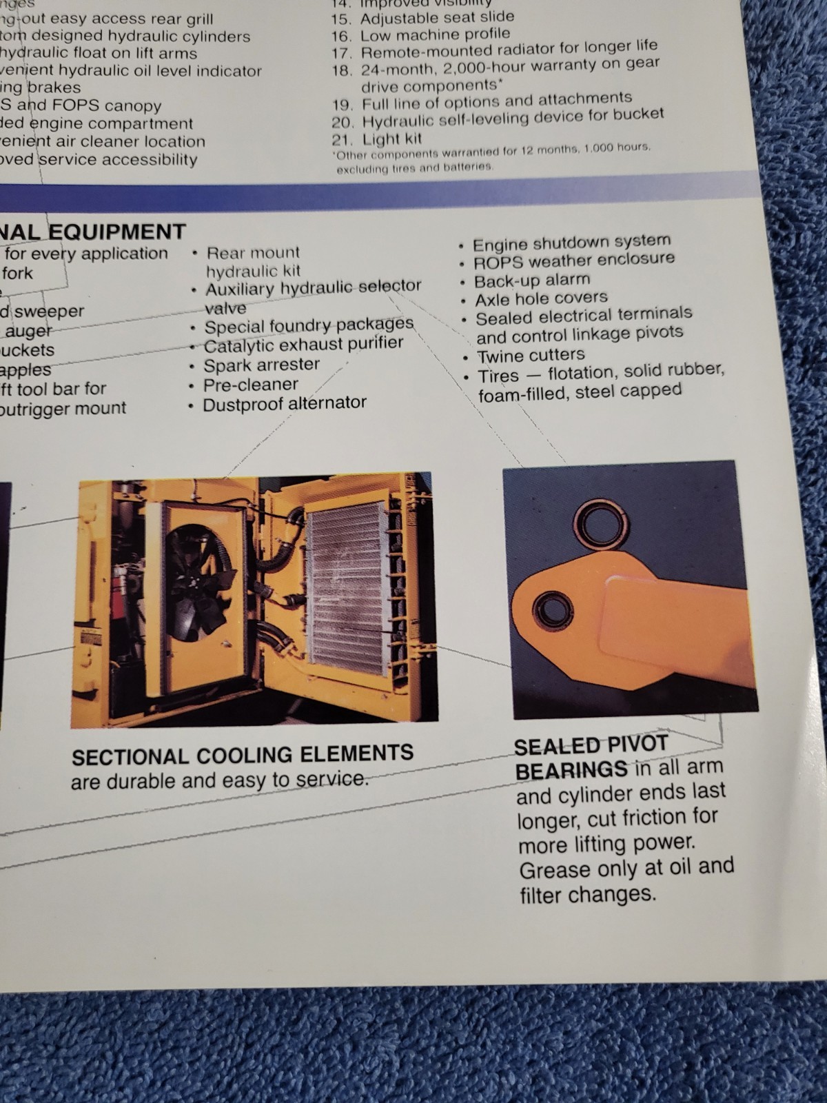 Vintage 1991 Hydra Mac 1450 1850 2650 Skid Steer Loader BROCHURE TRF Minnesota