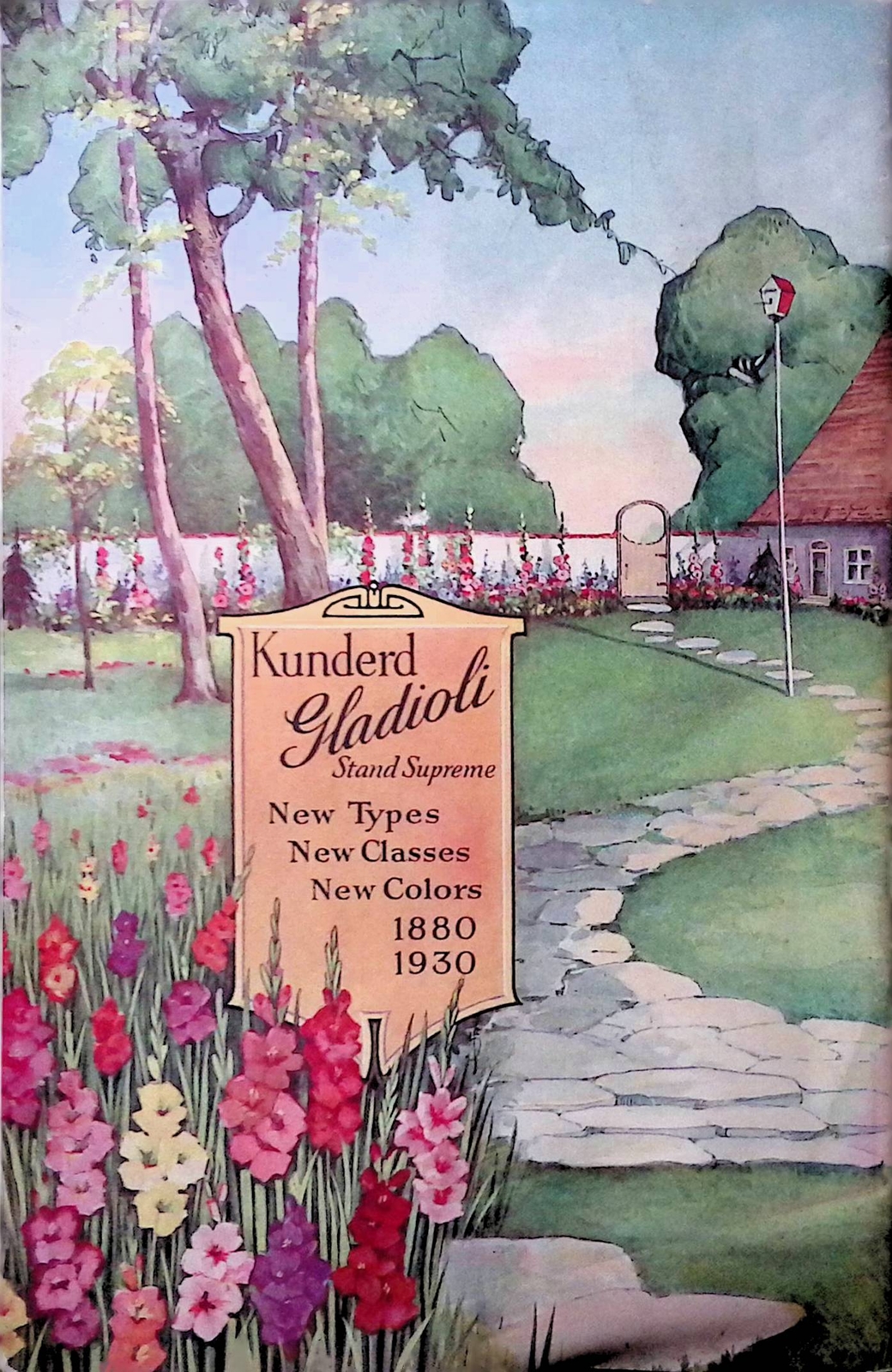 Vintage A.E. Kunderd Goshen IN 50th Anniversary Catalog 1930 Flowers Gardening