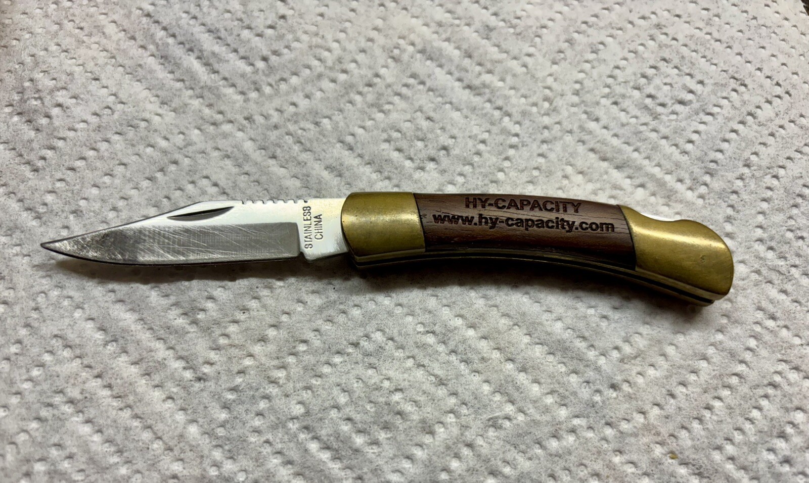Vintage HY-CAPACITY Humboldt, Iowa Pocket Knife