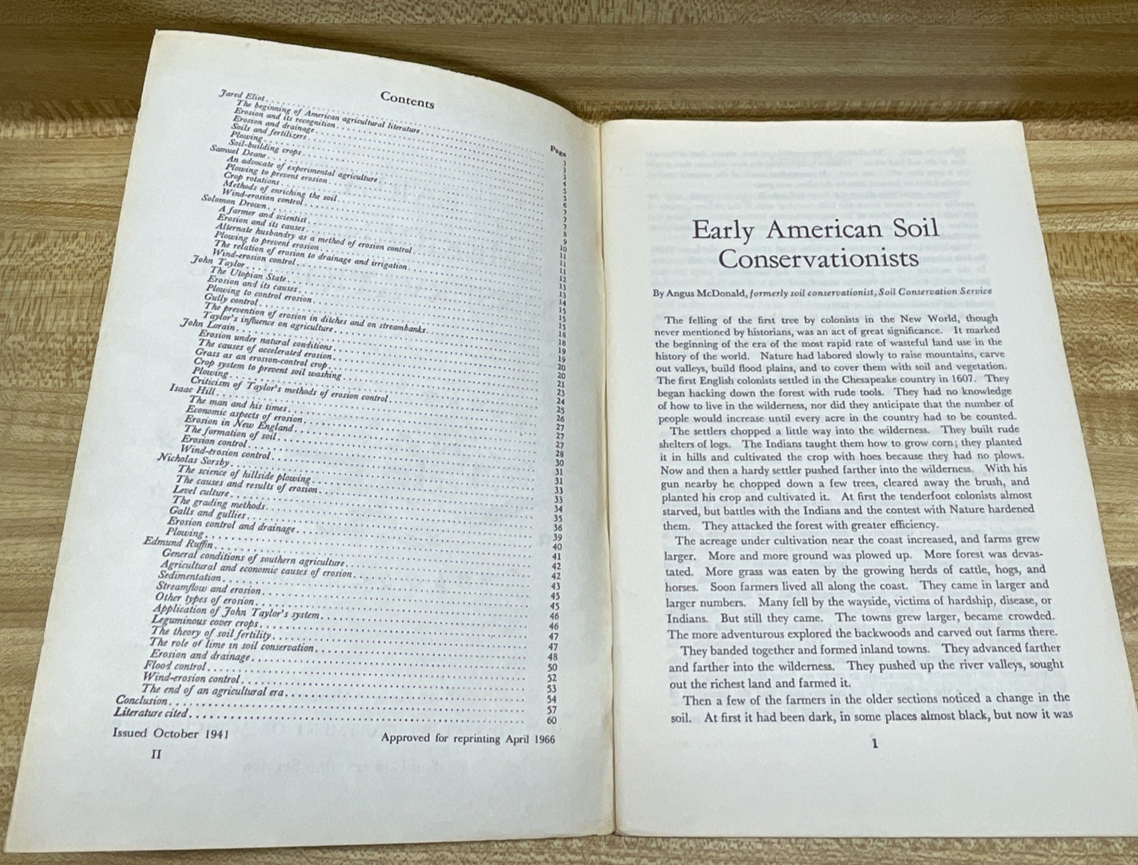 US Department Of Agriculture Farmers’ Bulletin Fruit Soil Birds Lot Of (7) Vtg