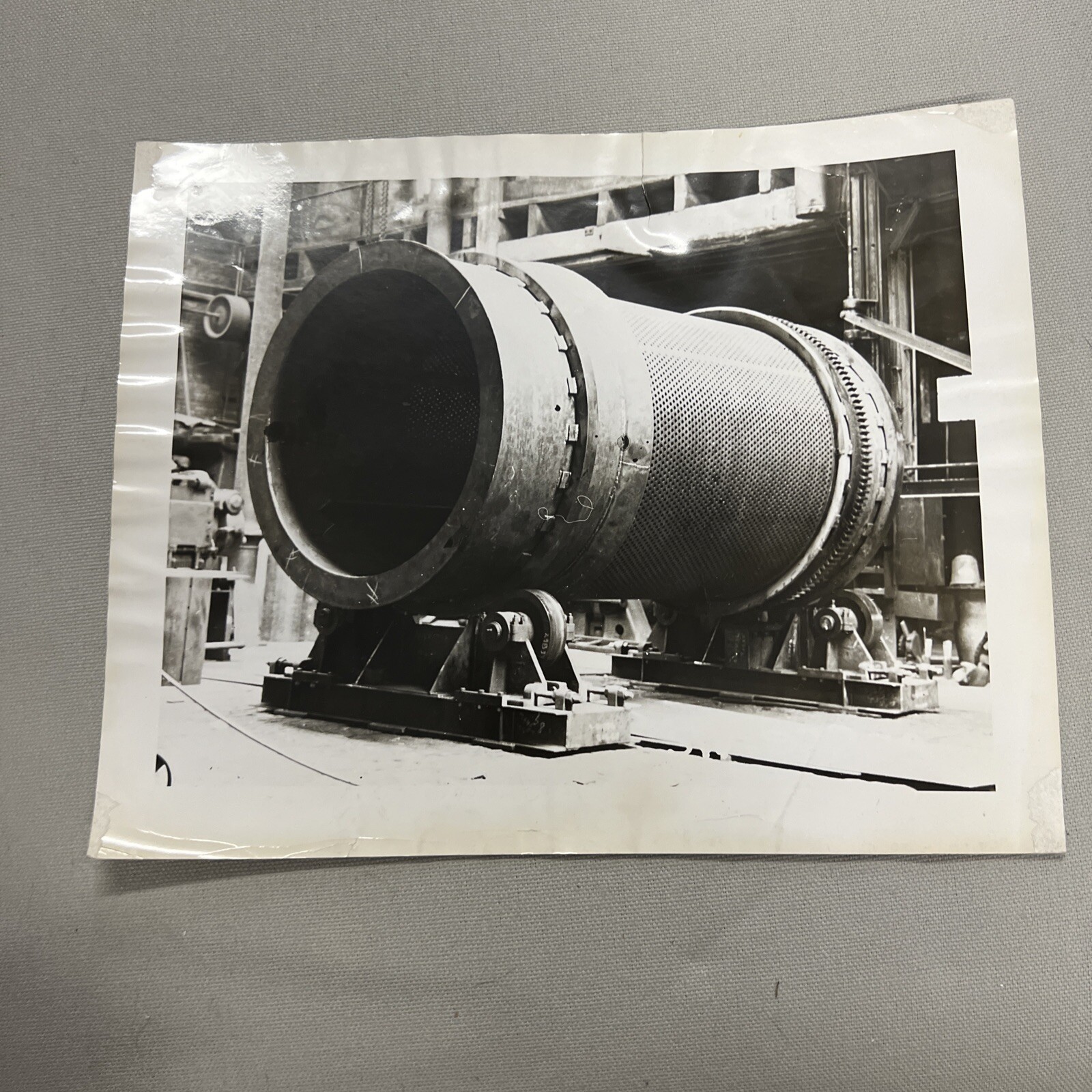 Vntg 1950s York Pa AB Farquar Co. Official Archive Photograph Early Machinery