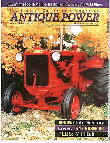 Huber tractors HS & HS, Waterloo Tractor, Co-Op E-3 E3