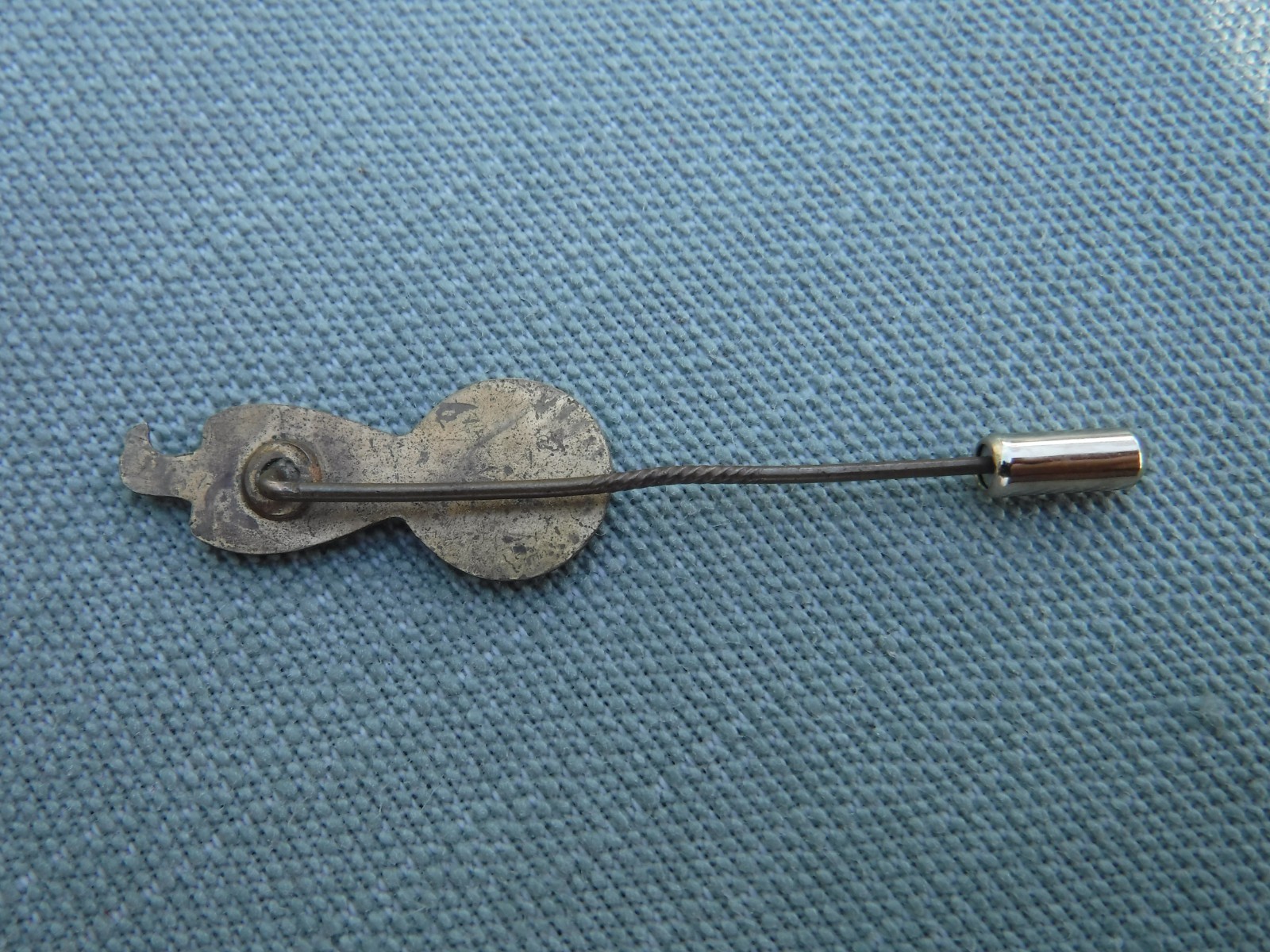 Antique Vintage Lapel Stick Pin Advertising JJ Chase Threshing Machine Co WIS