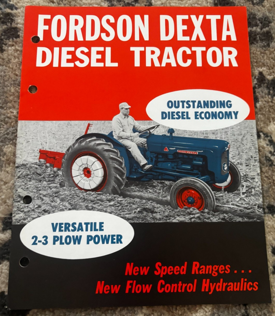Fordson Dexta Diesel Tractor Brochure DCPA26