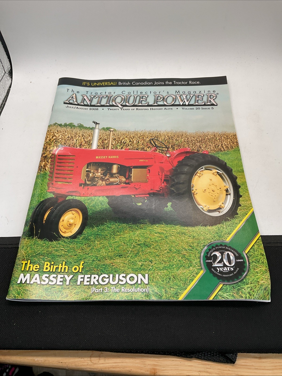 Antique Power Magazine – July August 2008 – The Birth of Massey Ferguson Part 3