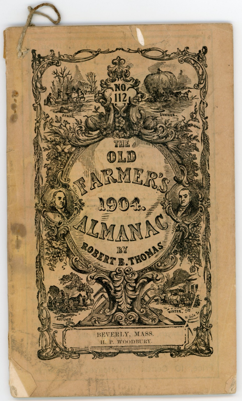 1904 Robert Thomas Farmer&rsquo;s Almanack William Ware 8