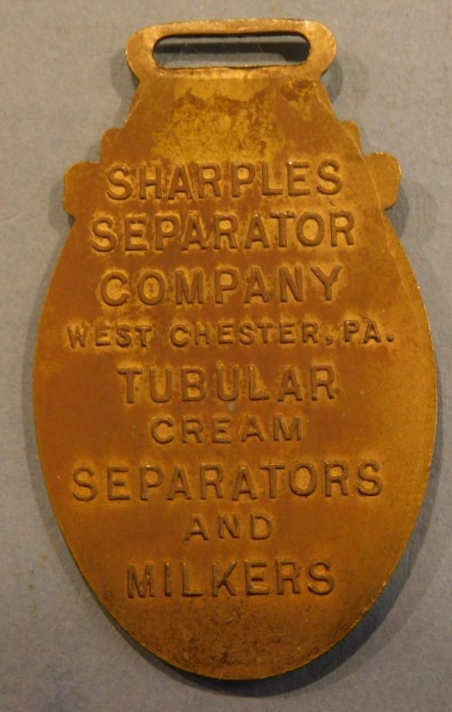 Sharples Cream Separator Watch Fob S1A2-4-283