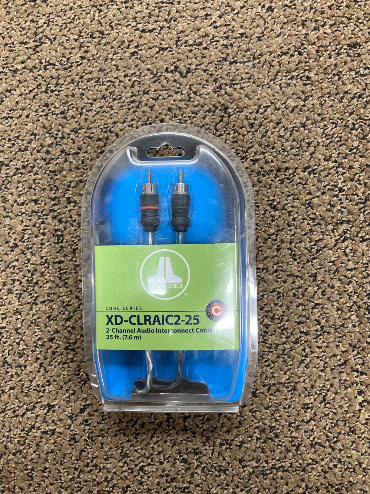 JL AUDIO XD-CLRAIC2-25 2 CHANNEL AUDIO INTERCONNECT CABLE 25FT