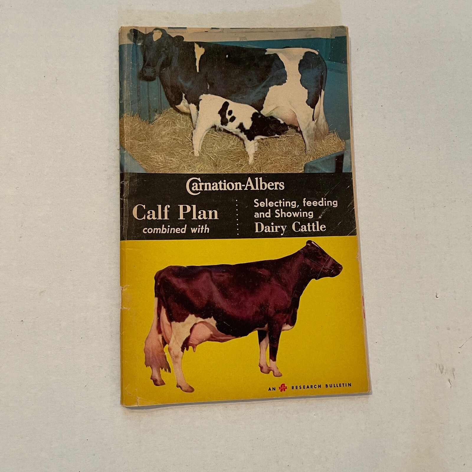 Albers Milling Company 1968 Carnation Albers Calf Plan Selecting Feeding Showing