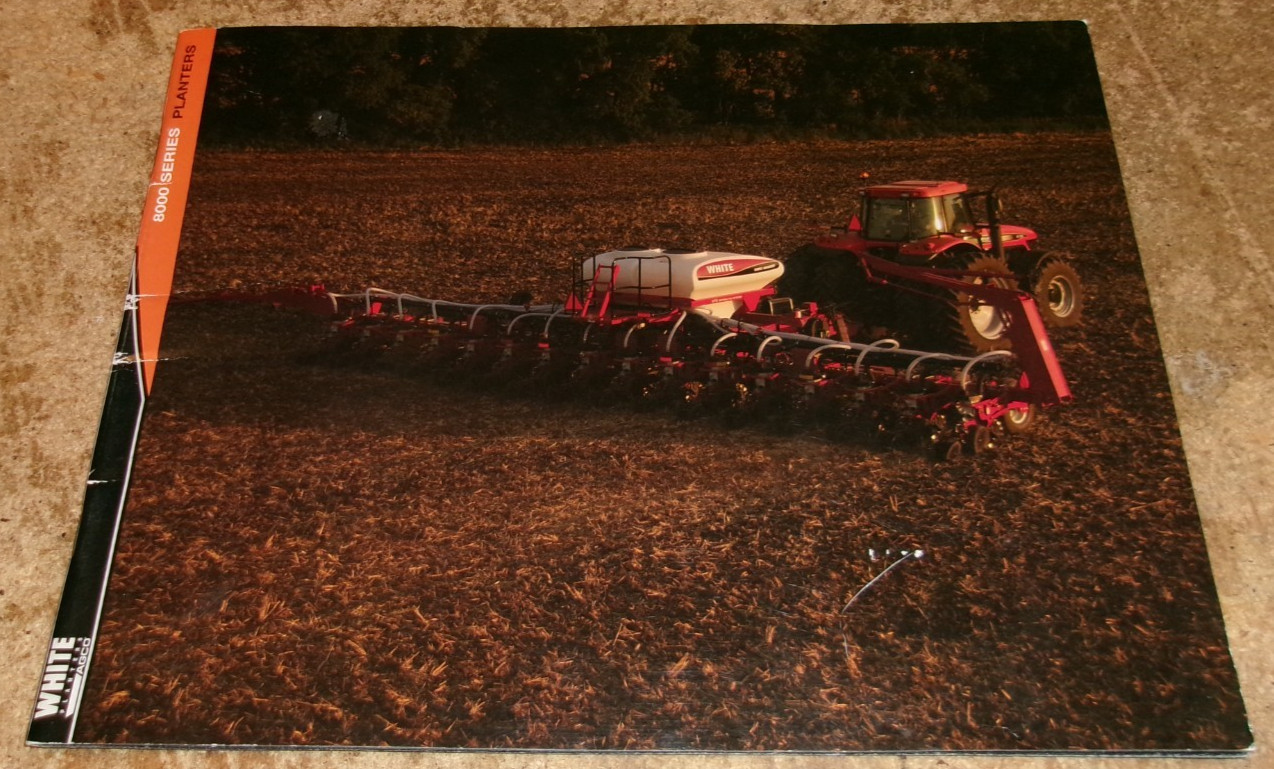 2006 white/agco 8000 series planters brochure in nice shape used