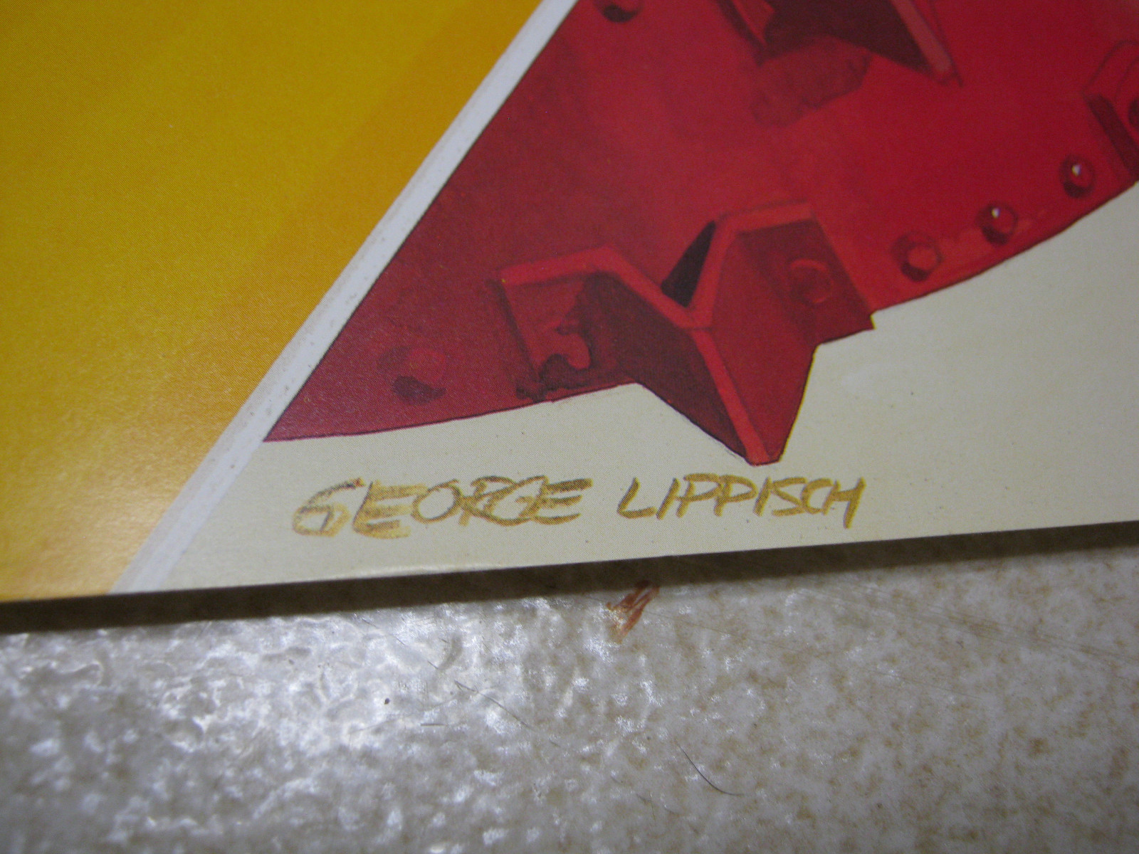Good Year poster, tractor farm, Ageless Iron, George Lippisch, 26 1/4&Prime; x 19.5&Prime;