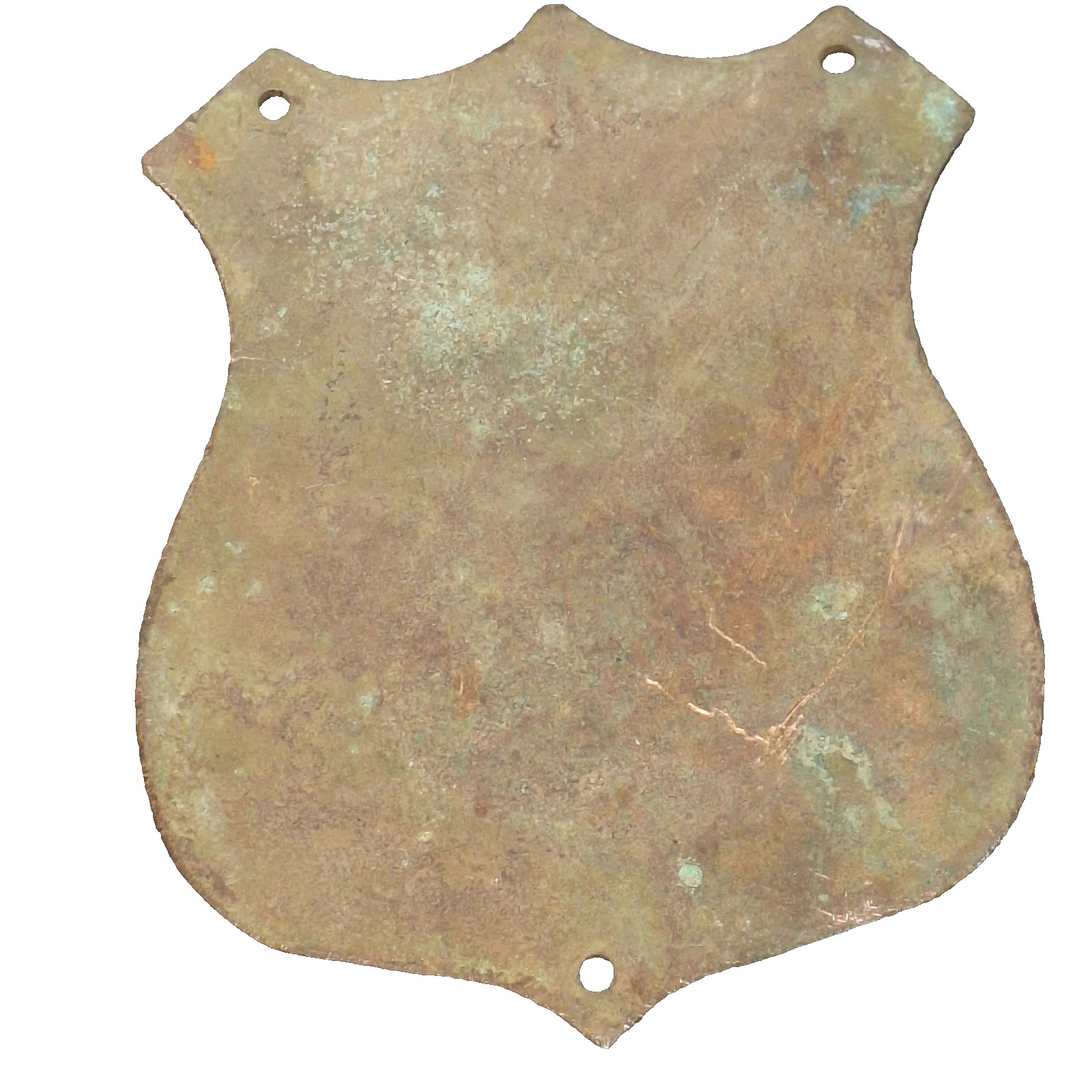 Late 1800s Vermont Farm Machine Dairy Cream Separator Brass Plate Tag Sign Badge
