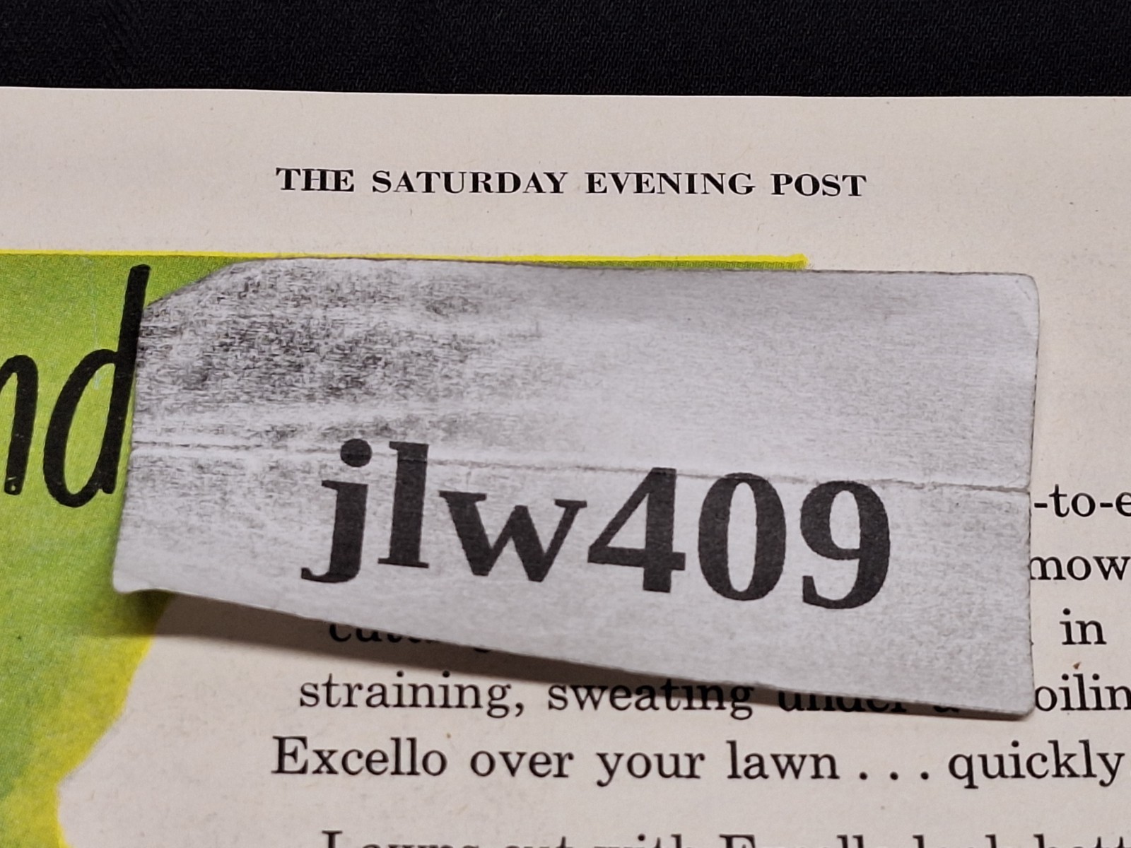 1951 EXCELLO LAWN MOWER Original Print Ad Magazine Heineke & Company 10&Prime;x13&Prime;