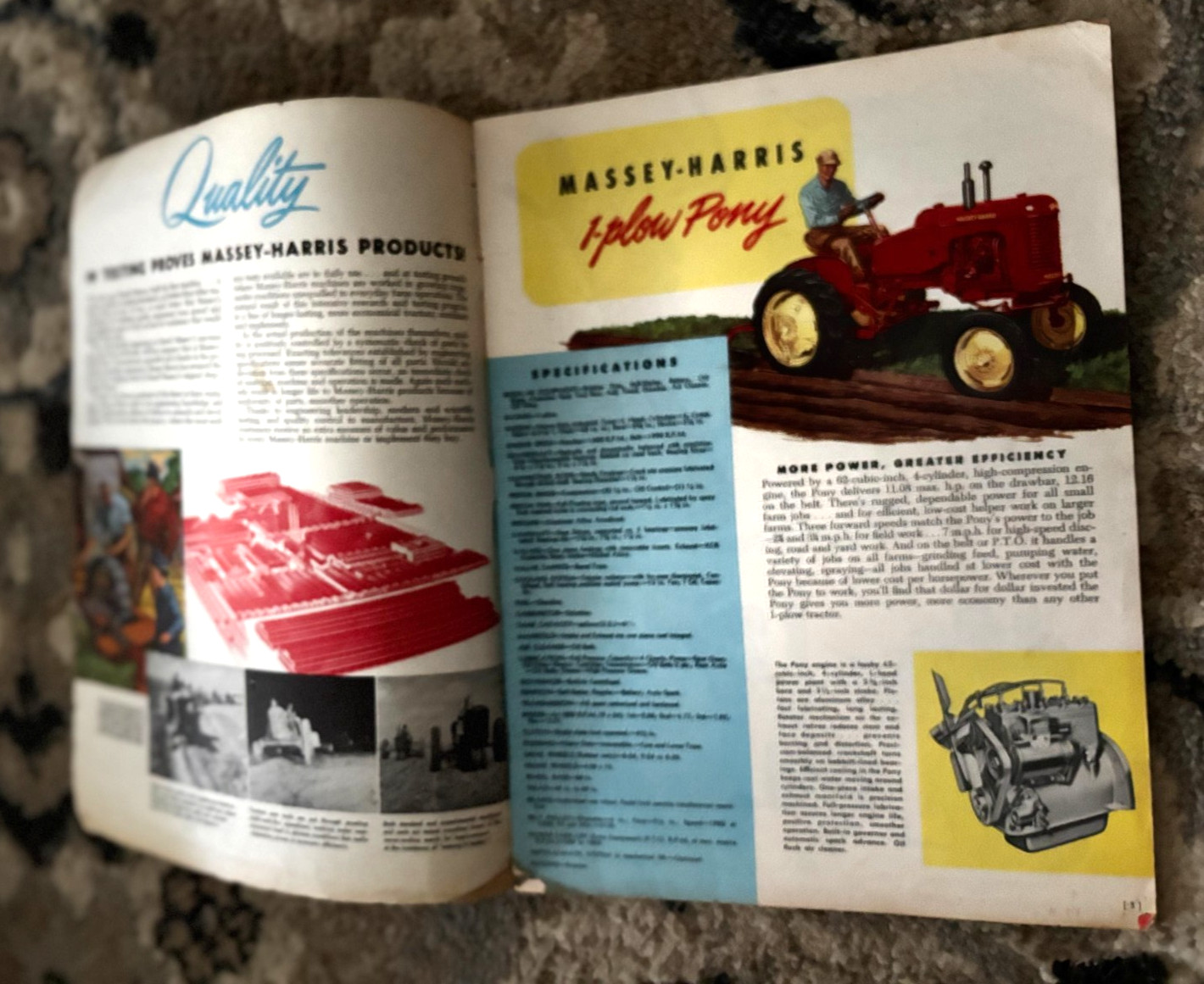 Massey Harris Buyers Guide for 1951 Brochure DCPA26