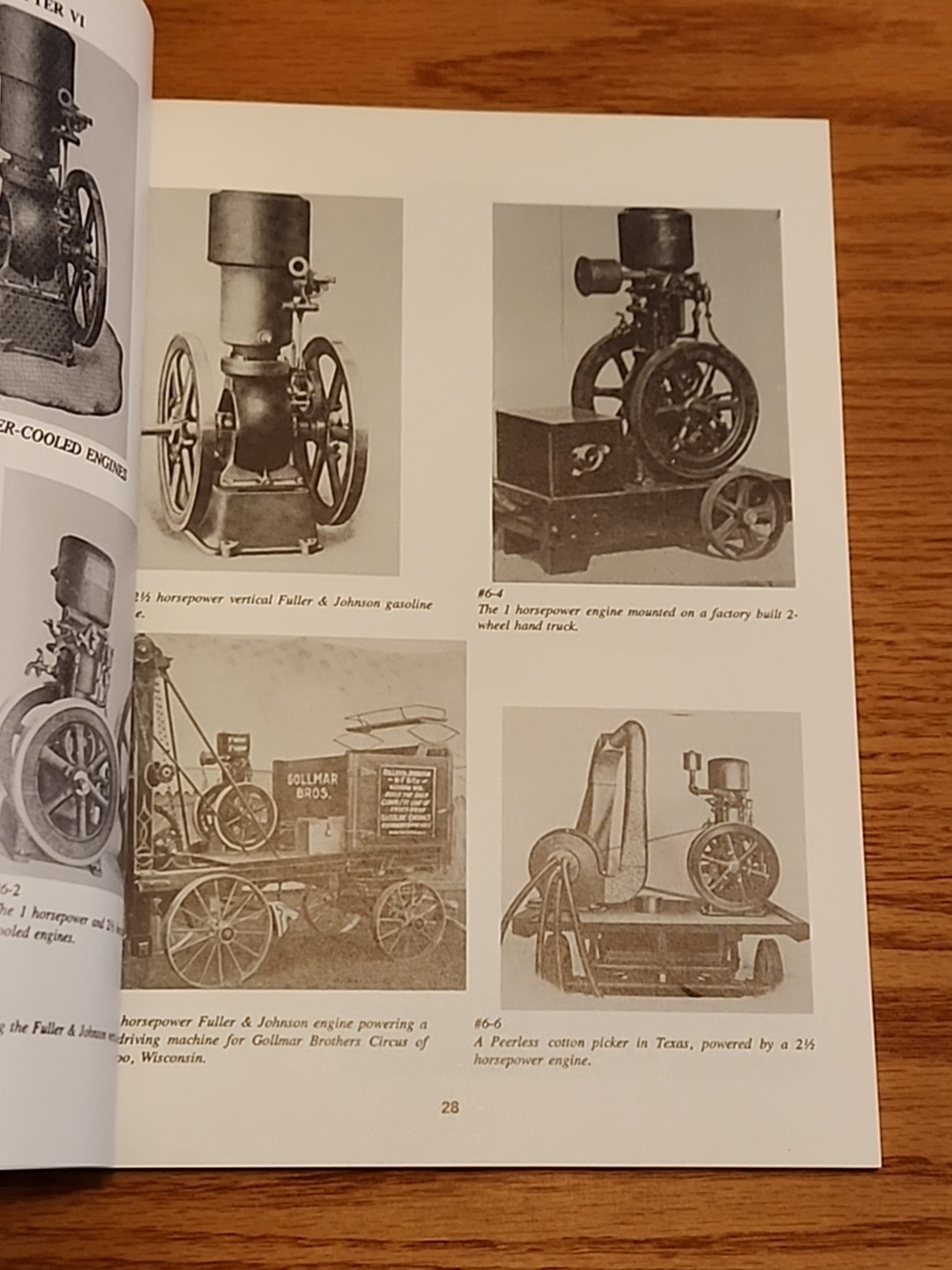 Fuller & Johnson Story Gasoline Engines Madison WI Soft Cover