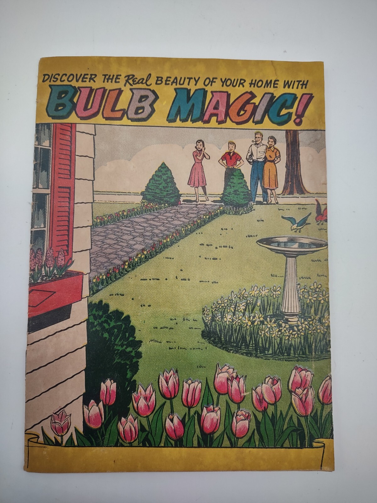 Vintage Ephemera – 1956 Bulb Magic Pamphlet – Bulb Growers Of Holland