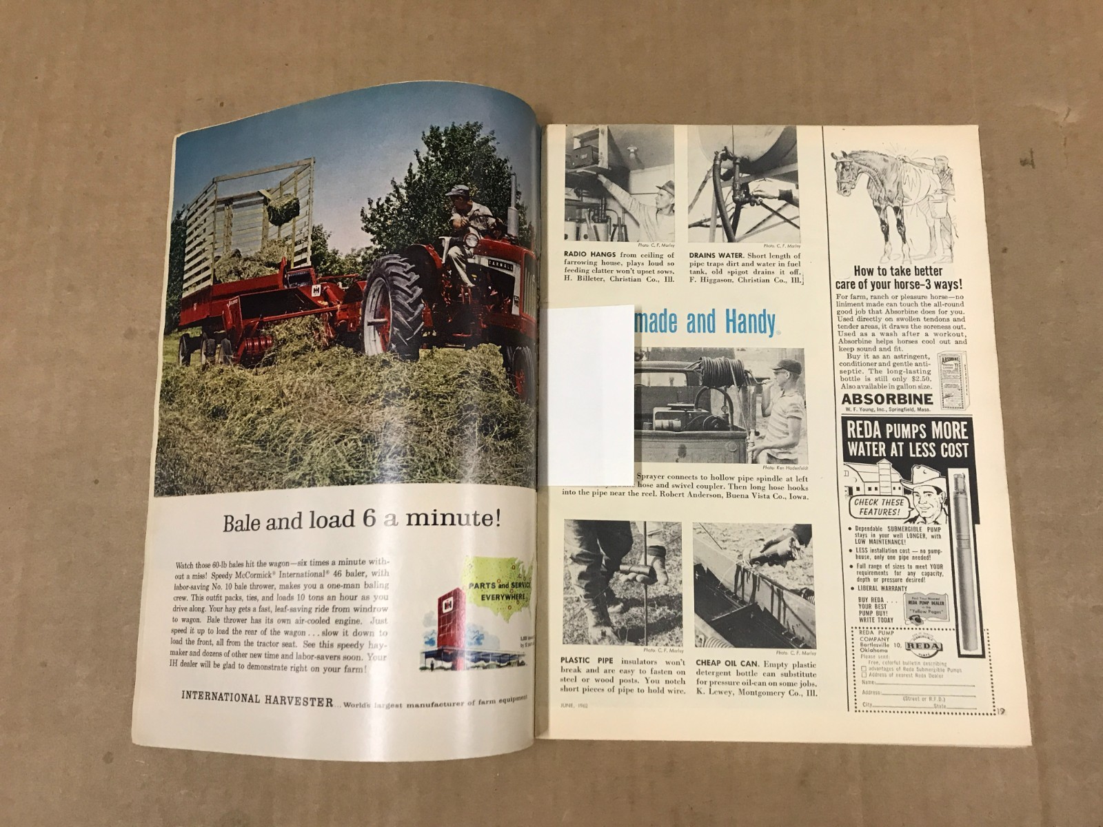 Vintage Farm Journal Magazine – « Update Your Kitchen » – June 1962