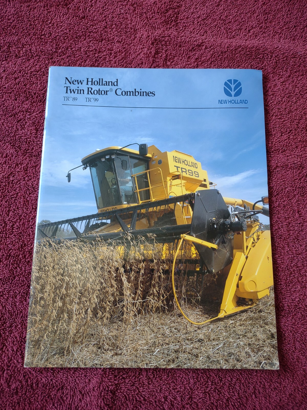 New Holland Brochure Tr89 Tr99. Advertising. Literature