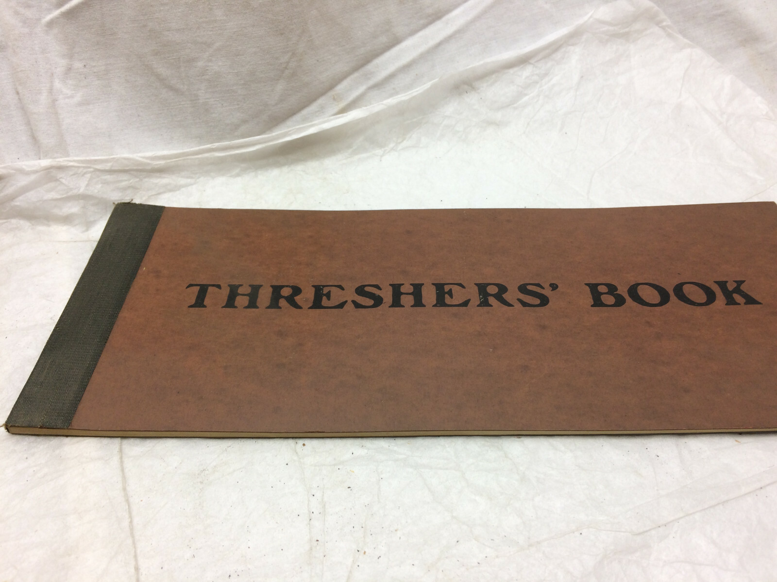 Vintage Threshers&rsquo; Book Farming Receipt Book Crop Weights & Measurement Chart