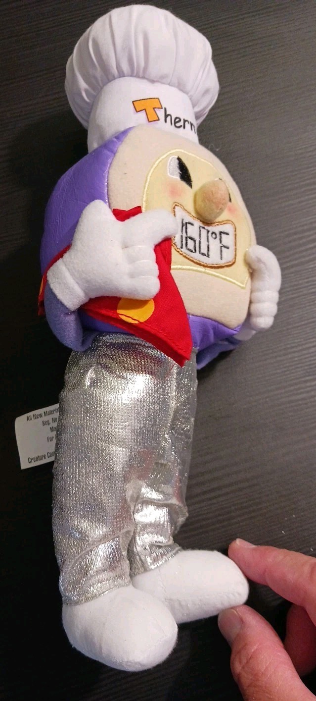 Thermy Thermometer Plush toy 10&Prime; tall U.S. Dept. of Agriculture RARE 2017