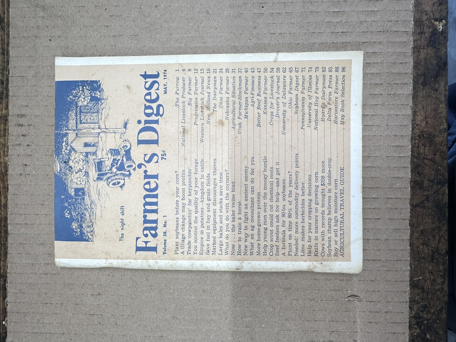 Collection Of Vintage FARMERS DIGEST- Assortment Of 1974