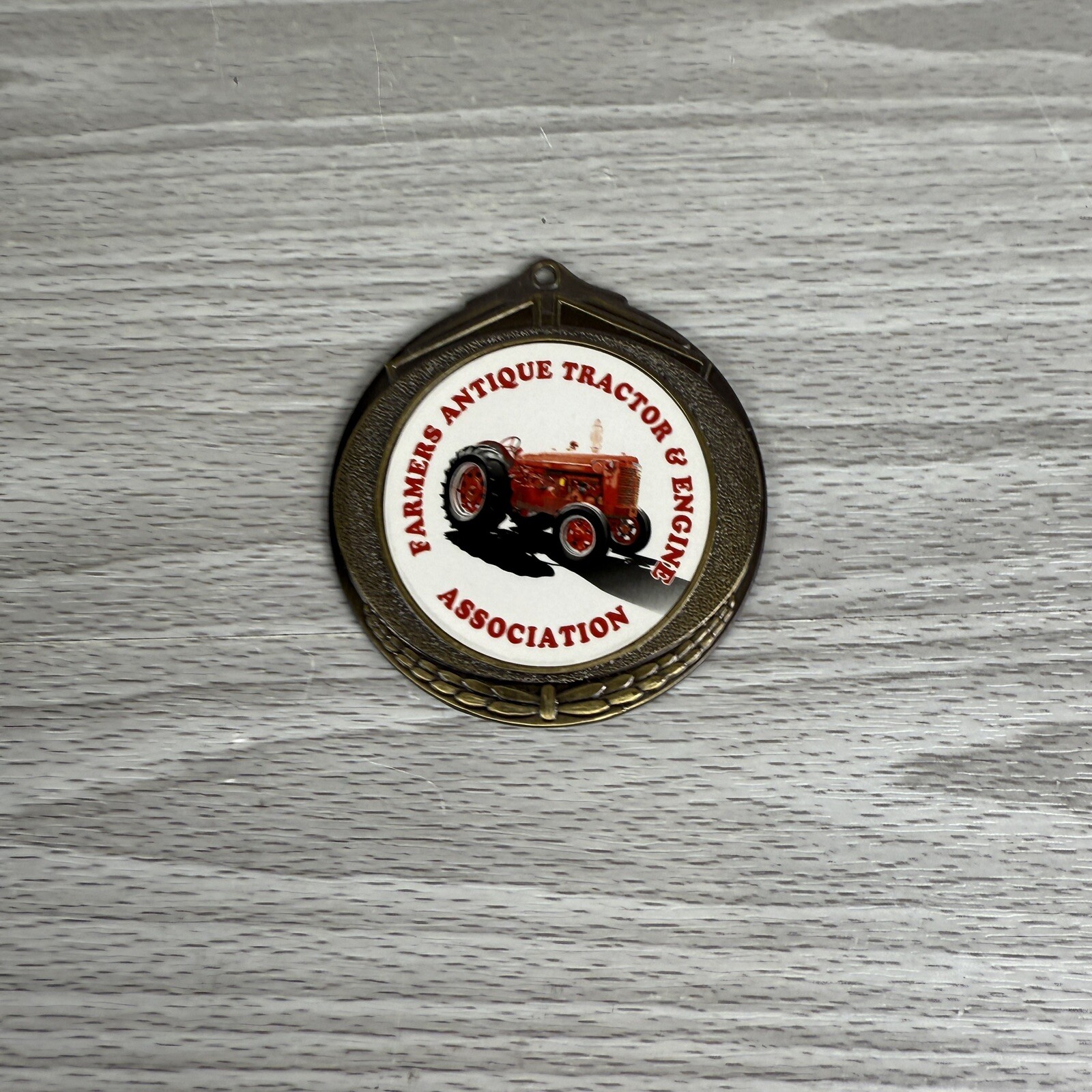 Medallion Ornament Pendant Farmers Antique Tractor & Engine Association Agricult