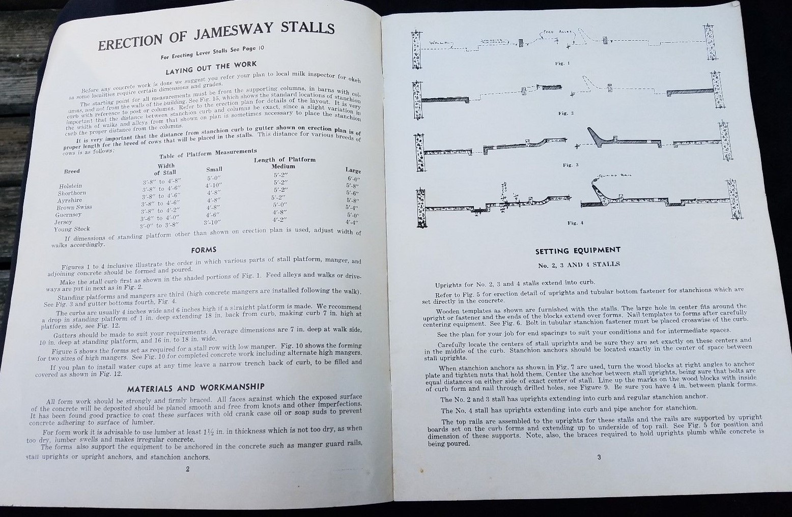 1951 Directions for Erecting James Stalls James Mfg Co Mt Joy Fort Atkinson Farm