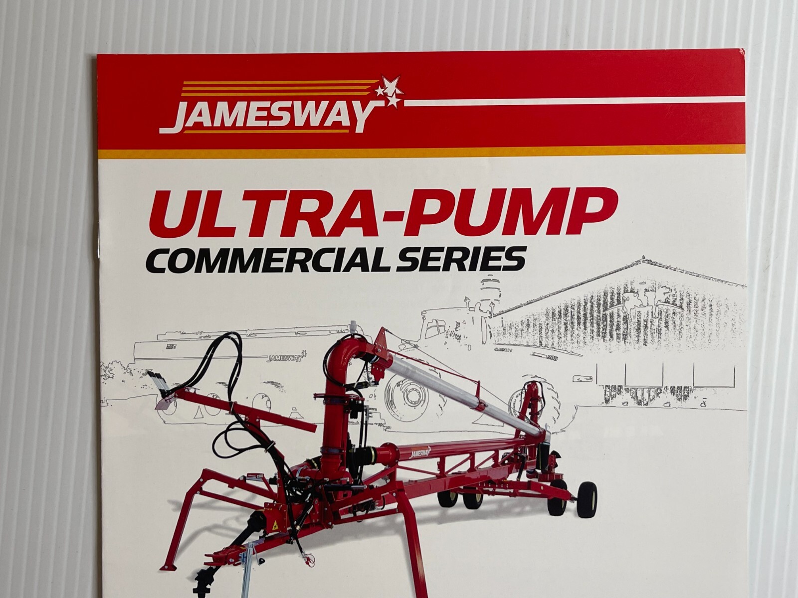 Jamesway Ultra-Pump Commercial Series Sales Brochure 2000s (Showroom Sales Book)