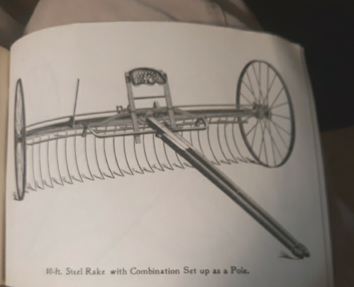 Canastota N.Y Patten & Stafford Wheel Rakes Haying tools 1900 ad brochure