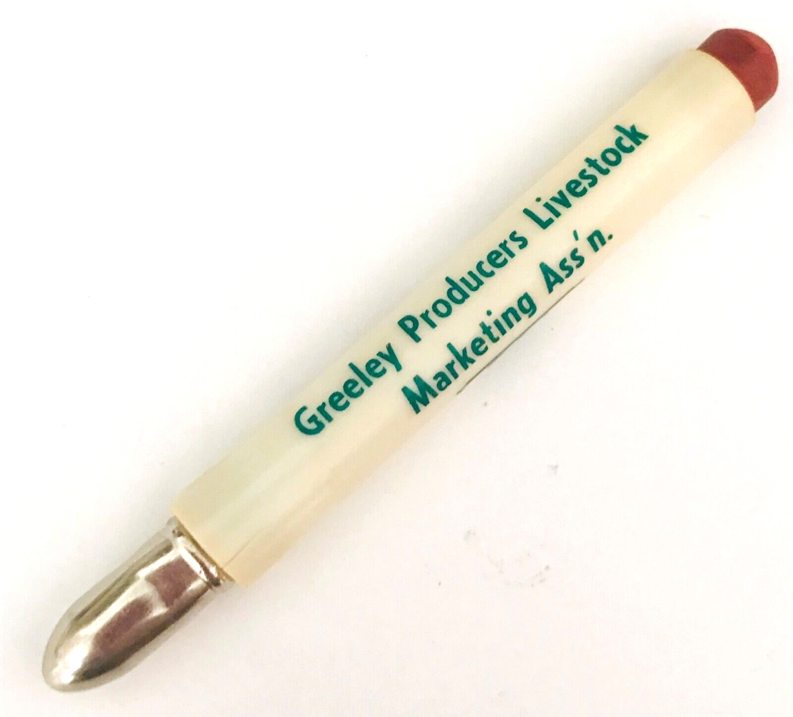 1930-1950 GREELEY Producers Livestock Bullet Pencil Greeley CO