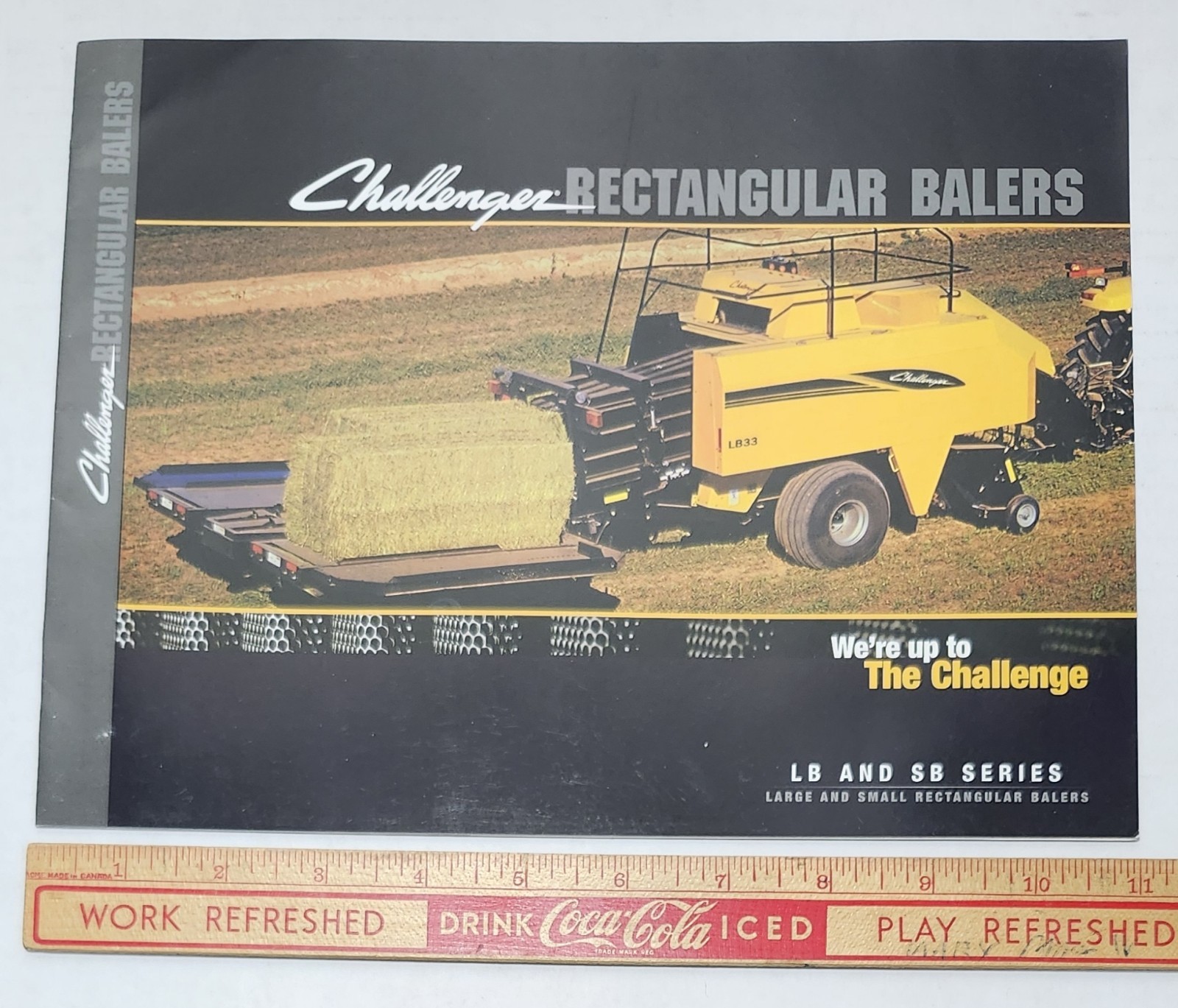 AGCO Challenger Rectangular Balers LB & SB Series Agricultural Brochure 2005