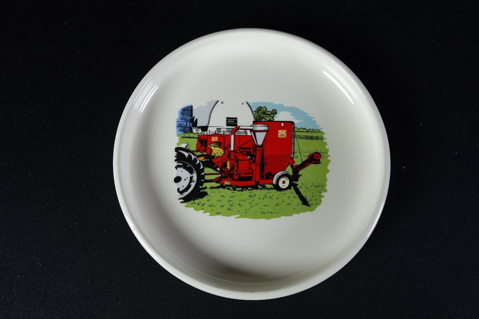 Gehl Vtg Farm Feed Mixer Advertiser Customer Premium Tray Dish For Nuts Candy
