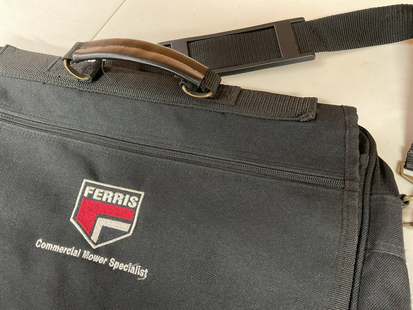 Computer Bag Advertising Ferris Commercial Mower Canvas
