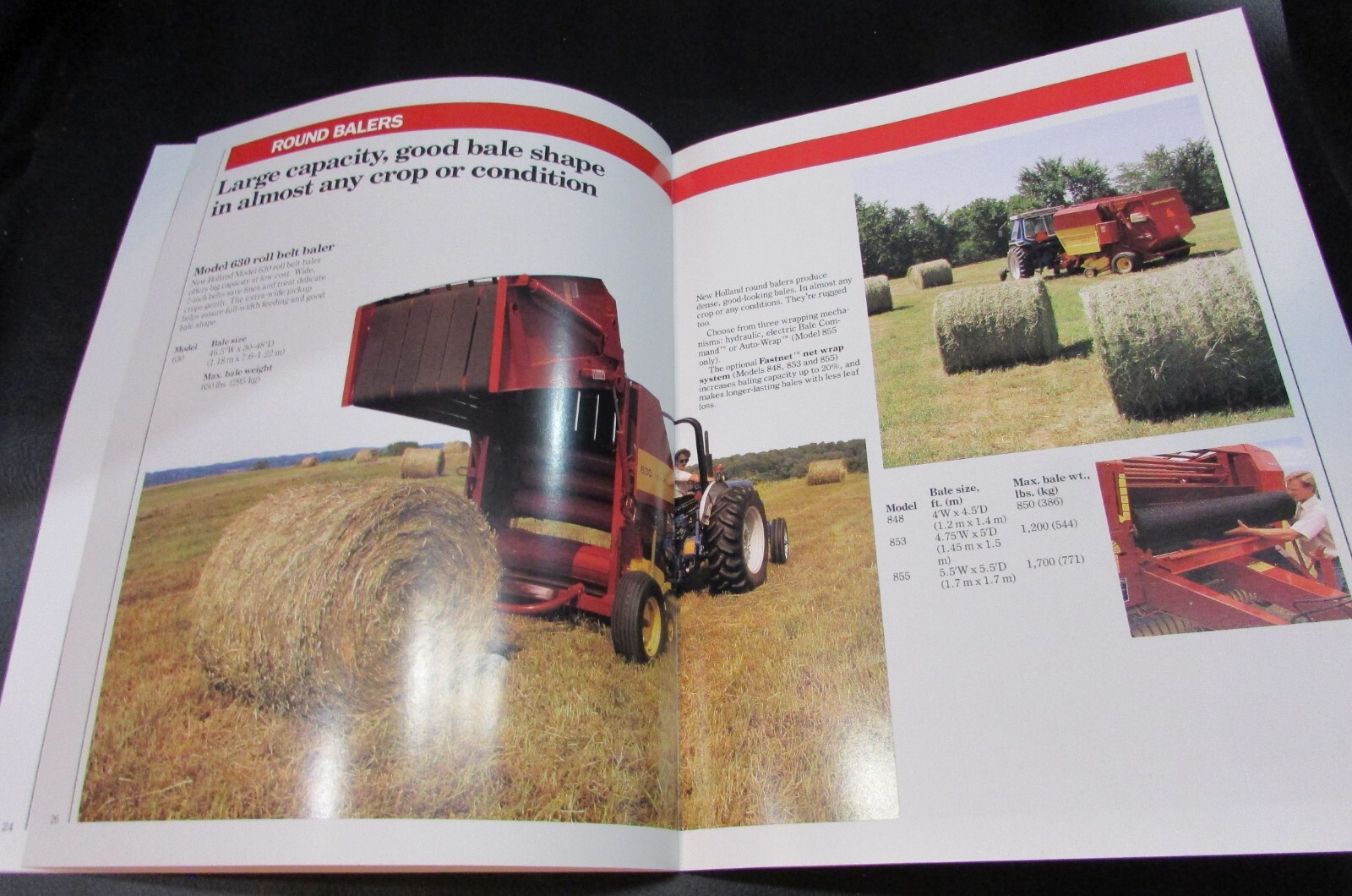 1990 Ford New Holland Farm Equip Buyers Guide Tractor Combine Hay Garden Tillage