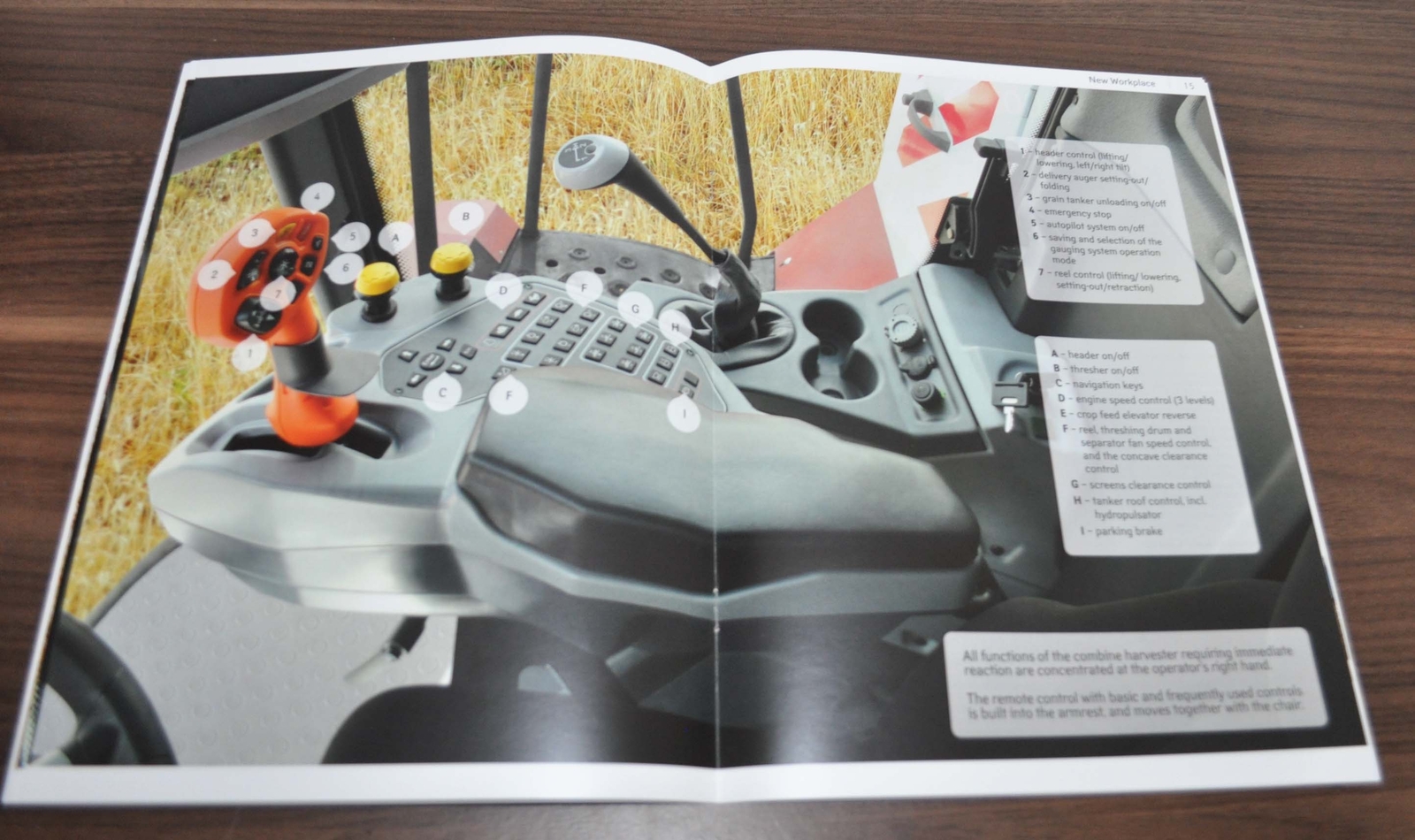 Rostselmash Grain Harvesting Machinery 2015 Agriculture Russia Brochure Prospekt