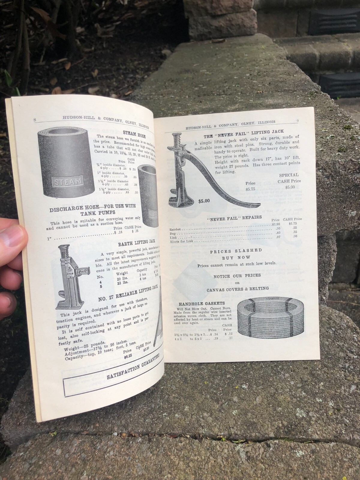 1933 & 1938 Hudson Hill Co. Threshers & Mill Supply Catalogs…2 Items