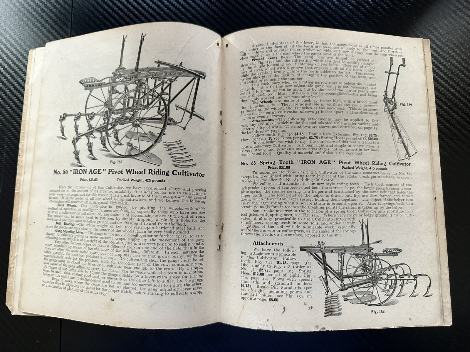1906 IRON AGE Farm and Garden Implements ORIGINAL Catalog