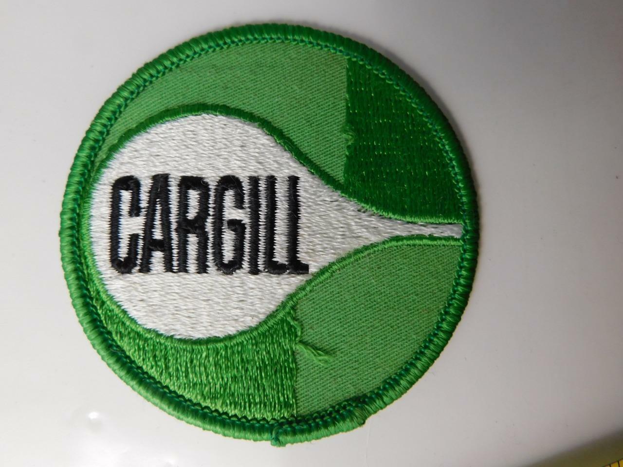 CARGILL FARM AGRICULTURE VINTAGE HAT VEST PATCH BADGE EMPLOYEE COLLECTOR