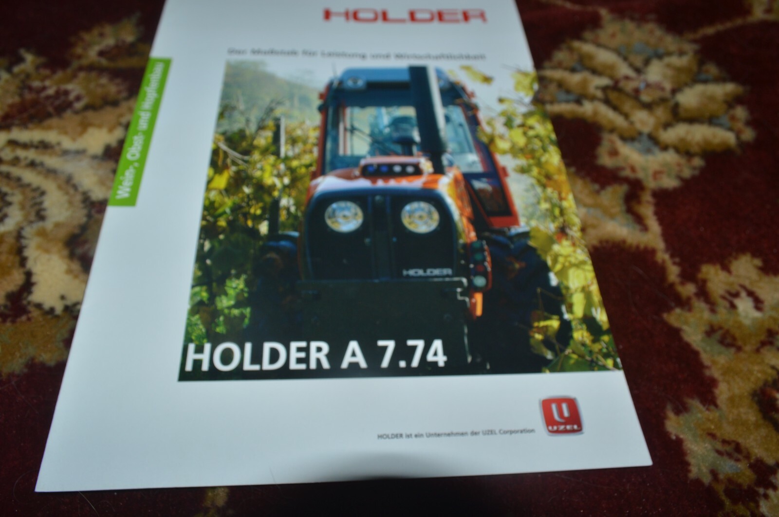 Holder A 7.74 Tractor Brochure FCCA