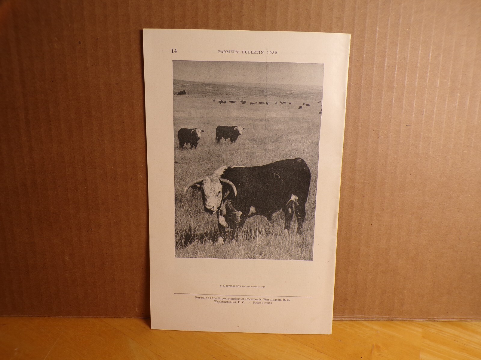 1939-1954 Lot of 8 US Department Of Agriculture Bulletins Farming corn-Oats-ETC