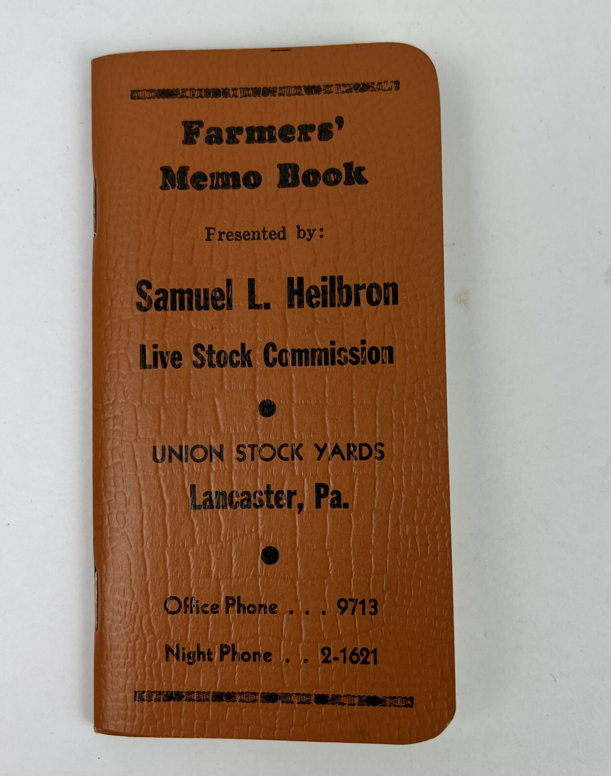 Vintage Advertising Farmers Memo Book Farm Progress Dempwolf’s Fertilizer 4 Lot