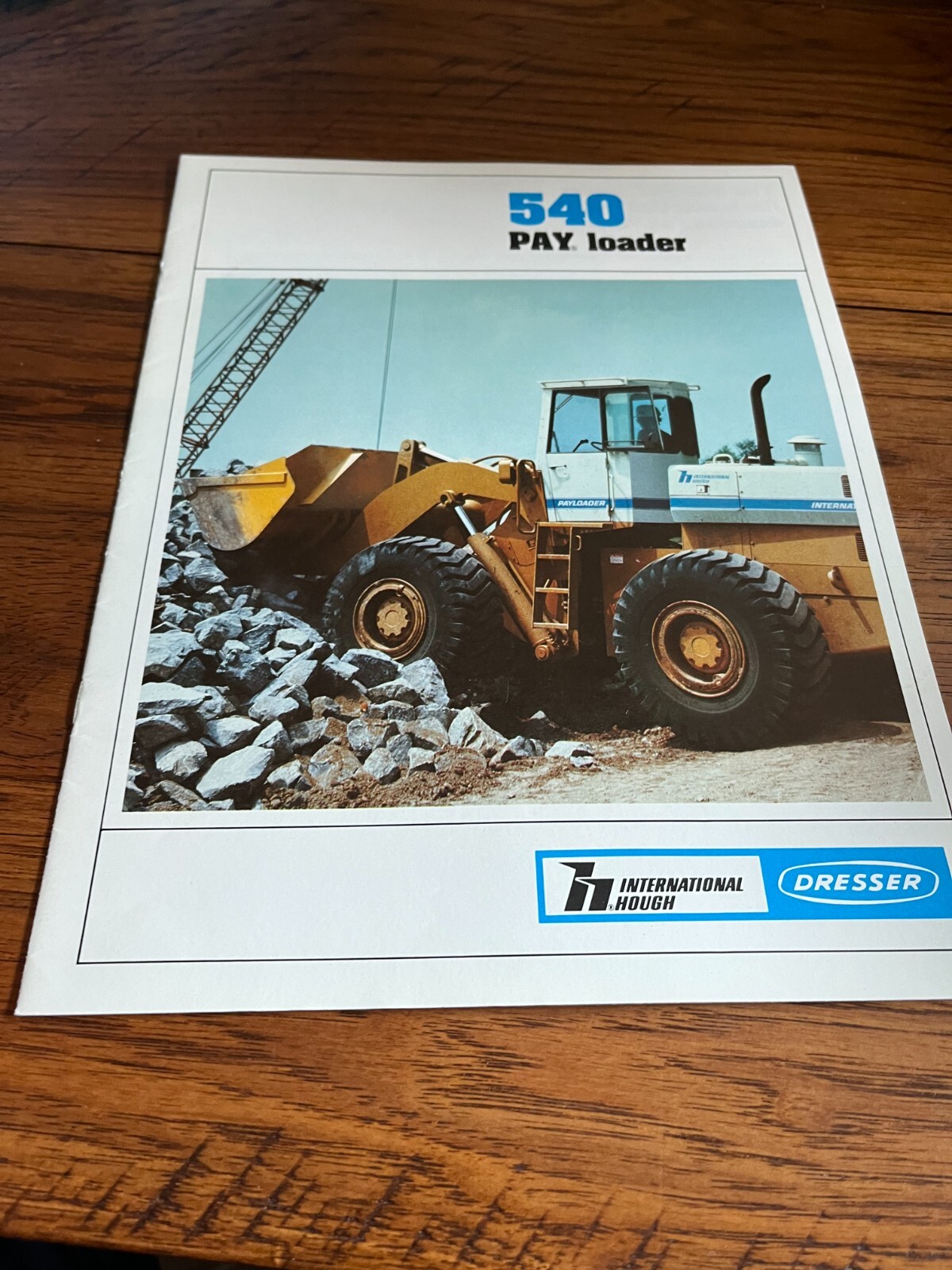 International Harvester Hough 540 Wheel Loader Brochure FCCA