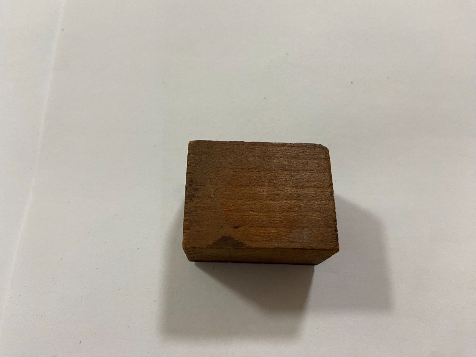 Vtg Printing Letterpress Printers Block Wood Metal DEDICATED SERVICE AGRICULTURE