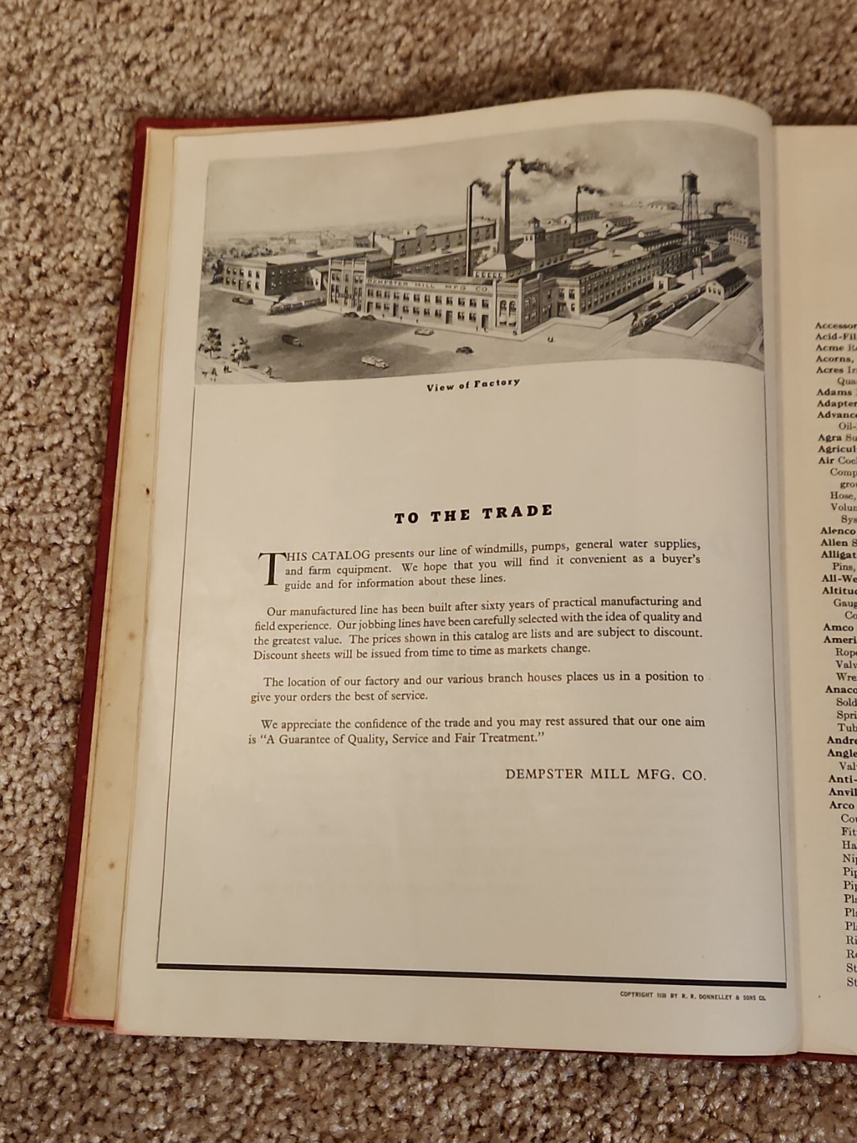 Dempster Mill Catalog 14 1938 Windmill Pump Tank Engines Beatrice NE