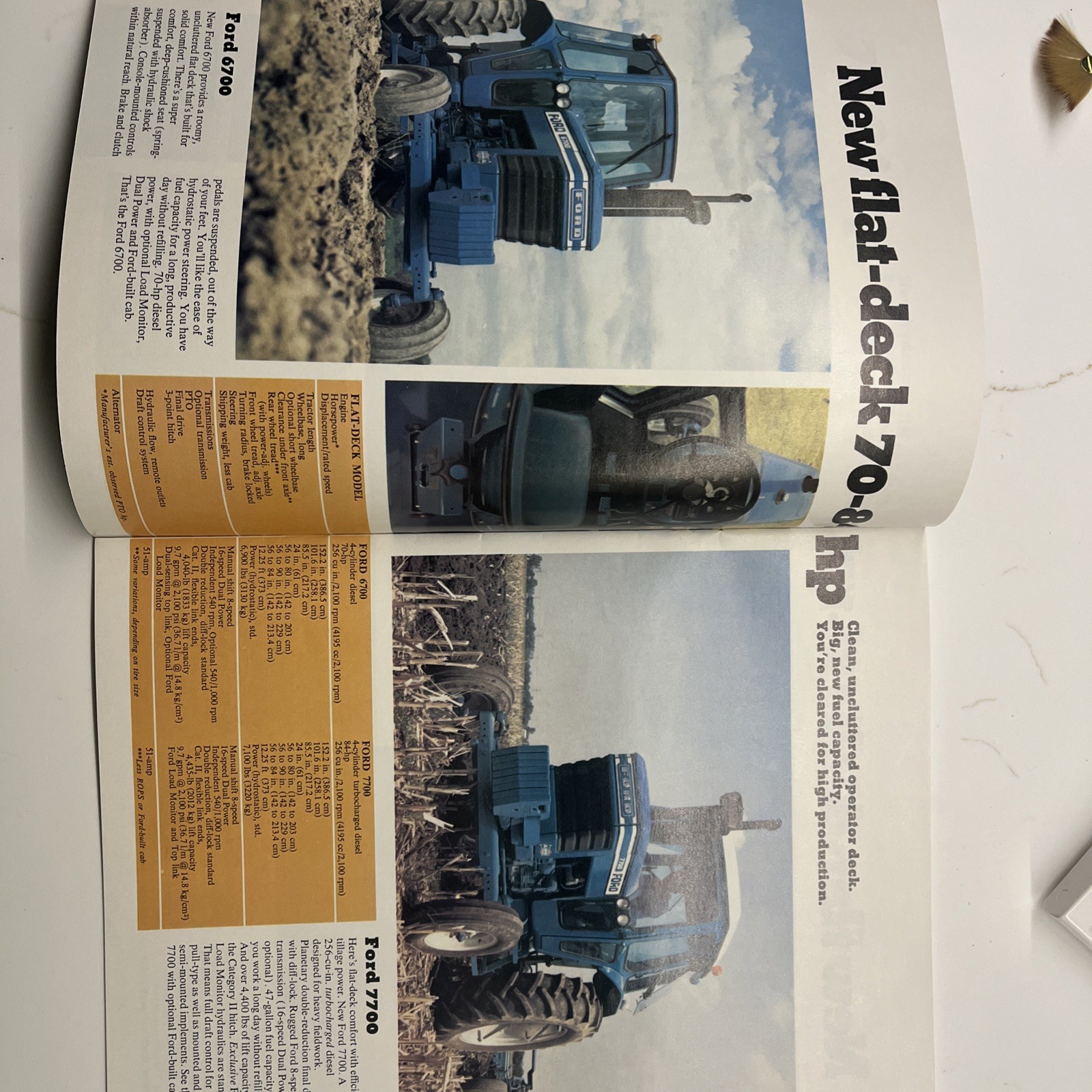Look at Ford Blue Now! Better Ideas Up and Down the Line Brochure 1980’s